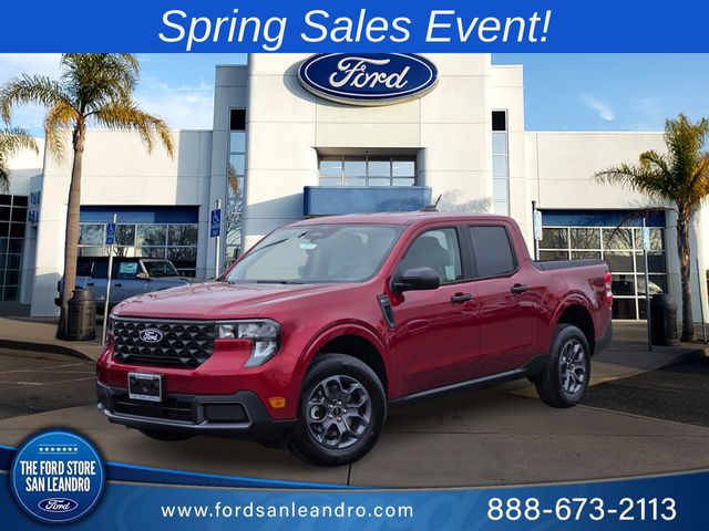 Ruby Red 2026 Ford Maverick XLT SuperCrew AWD Pickup Truck All-Wheel Drive 8-Speed Automatic
