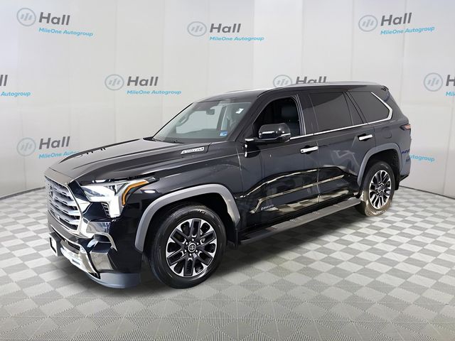 Midnight Black Metallic 2024 Toyota Sequoia Limited 4WD SUV / Crossover Four-Wheel Drive Automatic