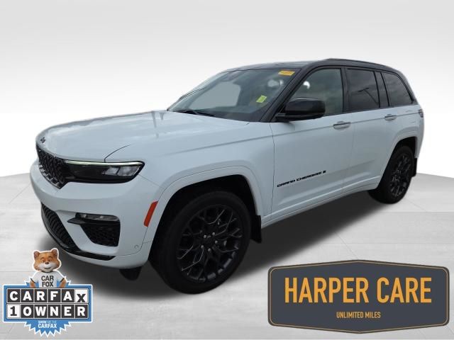 Bright White Clearcoat 2025 Jeep Grand Cherokee SUV / Crossover Four-Wheel Drive 8-Speed Automatic