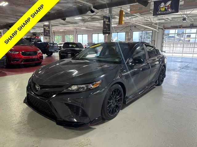 Midnight Black Metallic 2023 Toyota Camry Sedan Front-Wheel Drive 8-Speed Automatic