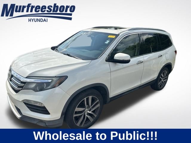 White Diamond Pearl 2016 Honda Pilot SUV / Crossover All-Wheel Drive 9-Speed Automatic