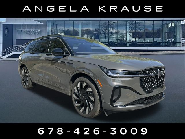 Black (Chroma Caviar Dark Gray Metallic Clearcoat) 2025 Lincoln Nautilus Hybrid Black Label AWD SUV / Crossover All-Wheel Drive Continuously Variable Transmission