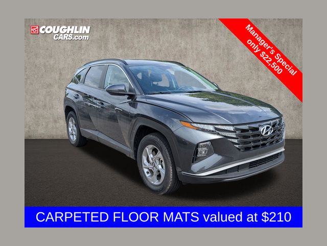 Portofino Gray 2023 Hyundai Tucson SUV / Crossover All-Wheel Drive 8-Speed Automatic