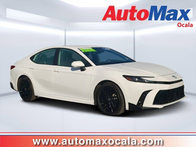 Ice Cap 2025 Toyota Camry SE FWD Sedan Front-Wheel Drive Continuously Variable Transmission