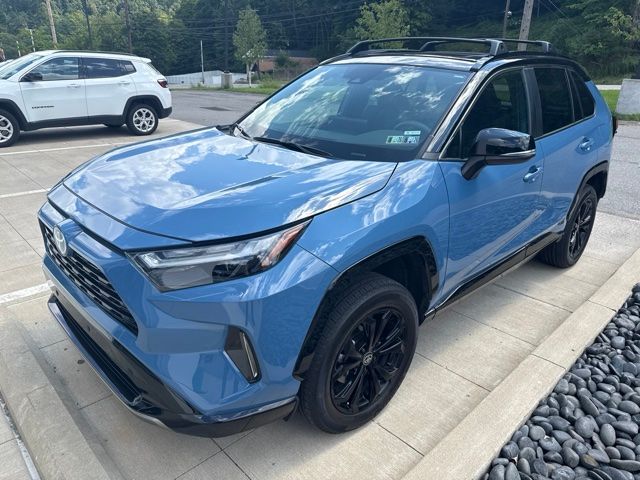 2024 Toyota RAV4 Hybrid XSE Blue at Bob Ruth Ford