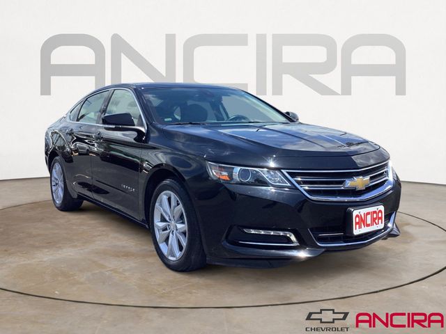 Black 2018 Chevrolet Impala LT FWD Sedan Front-Wheel Drive 6-Speed Automatic Overdrive