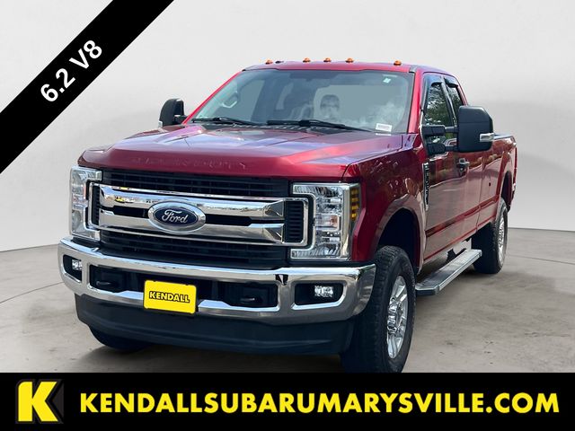 Ruby Red Metallic 2019 Ford F-250 Super Duty XLT SuperCab 4WD Pickup Truck Four-Wheel Drive 6-Speed Automatic