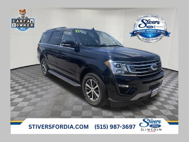 Antimatter Blue Metallic 2021 Ford Expedition SUV / Crossover Four-Wheel Drive Automatic