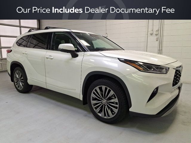 White (Blizzard Pearl) 2020 Toyota Highlander SUV / Crossover All-Wheel Drive 8-Speed Automatic