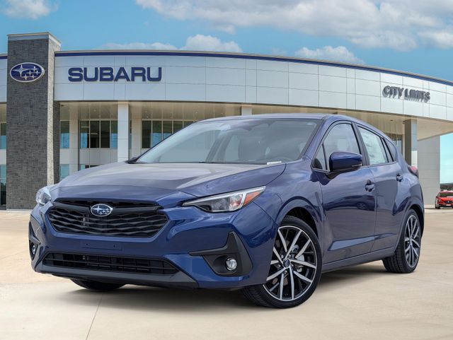 WR Blue Pearl 2026 Subaru Impreza Sport AWD Wagon All-Wheel Drive Continuously Variable Transmission