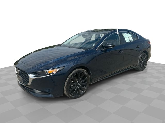 Deep Crystal Blue Mica 2024 Mazda MAZDA3 Sedan Front-Wheel Drive 6-Speed Automatic