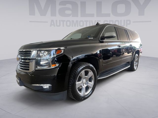 Black 2019 Chevrolet Suburban SUV / Crossover Four-Wheel Drive 6-Speed Automatic Overdrive