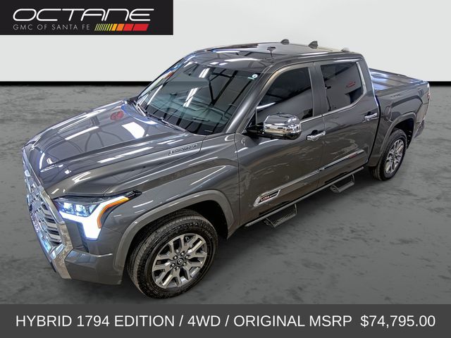 Magnetic Gray Metallic 2025 Toyota Tundra Hybrid Pickup Truck Four-Wheel Drive Automatic
