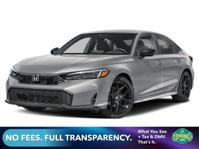 new 2026 Honda Civic car, priced at $27,890