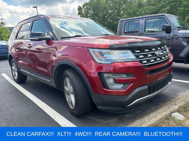 Ruby Red Metallic 2017 Ford Explorer SUV / Crossover All-Wheel Drive 6-Speed Automatic