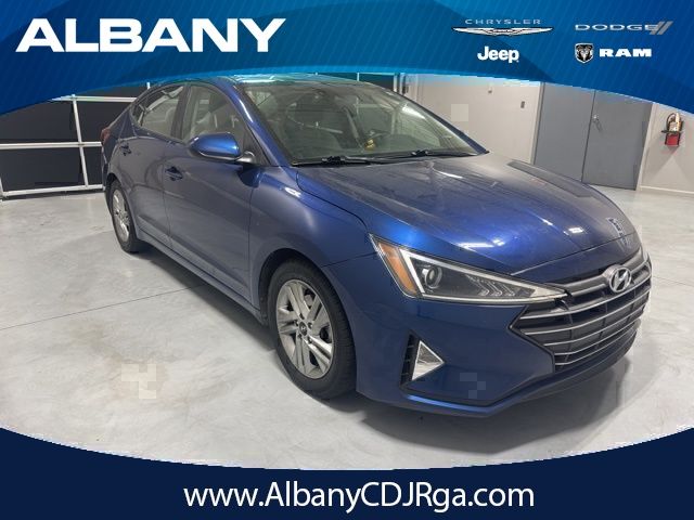 Lakeside Blue 2020 Hyundai Elantra SEL FWD Sedan Front-Wheel Drive Continuously Variable Transmission