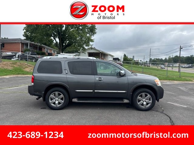 Smoke 2011 Nissan Armada SUV / Crossover Four-Wheel Drive 5-Speed Automatic Overdrive