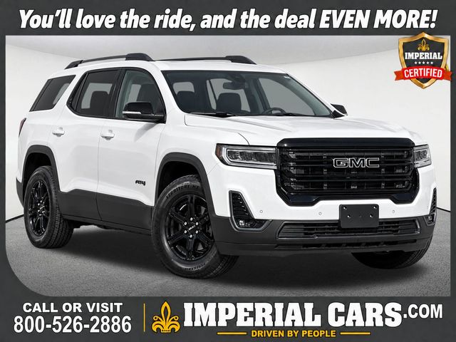 Summit White 2022 GMC Acadia SUV / Crossover Four-Wheel Drive 9-Speed Automatic