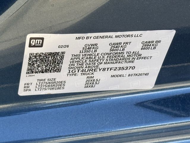 2026 GMC Sierra 2500HD Denali Blue at Wharton Chevrolet GMC