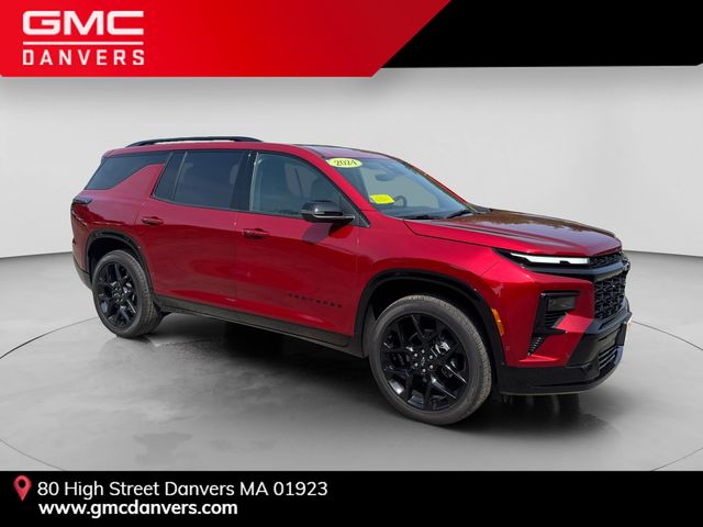 Radiant Red 2024 Chevrolet Traverse SUV / Crossover Four-Wheel Drive 8-Speed Automatic