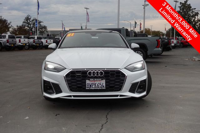 used 2021 Audi A5 car, priced at $28,900