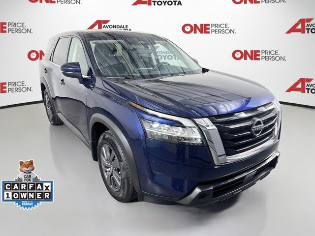 Deep Ocean Blue 2022 Nissan Pathfinder SUV / Crossover Front-Wheel Drive 9-Speed Automatic