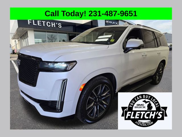 Crystal White Tricoat 2021 Cadillac Escalade Sport AWD SUV / Crossover Four-Wheel Drive