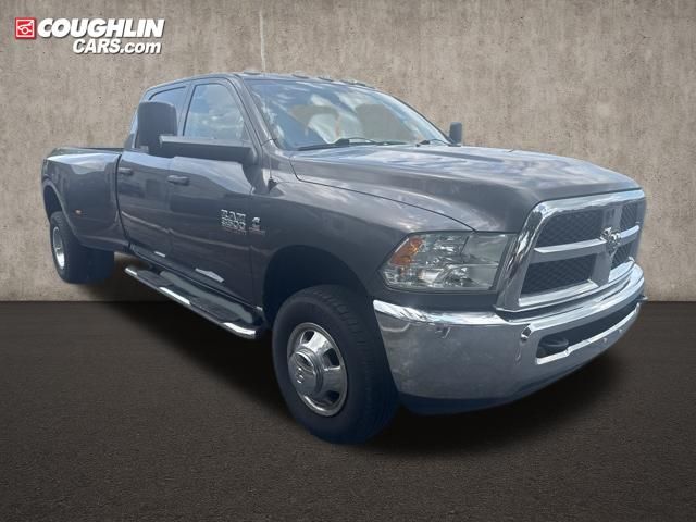 Gray (Granite Crystal Metallic Clearcoat) 2015 RAM 3500 Pickup Truck Four-Wheel Drive 6-Speed Automatic