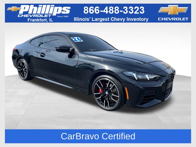 Black Sapphire Metallic 2026 BMW 4 Series M440i Coupe xDrive Coupe All-Wheel Drive 8-Speed Automatic