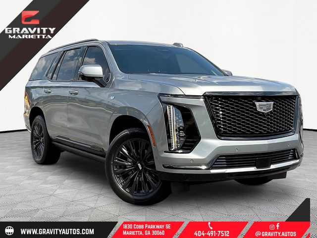 Argent Silver Metallic 2025 Cadillac Escalade SUV / Crossover Rear-Wheel Drive Automatic