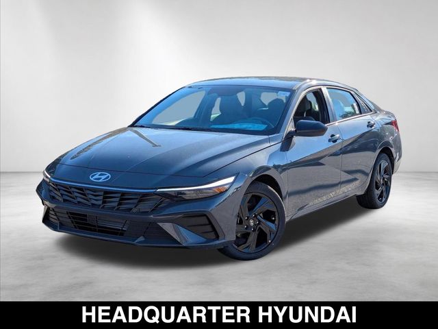 Ecotronic Gray 2026 Hyundai Elantra SEL Sport FWD Sedan Front-Wheel Drive Continuously Variable Transmission