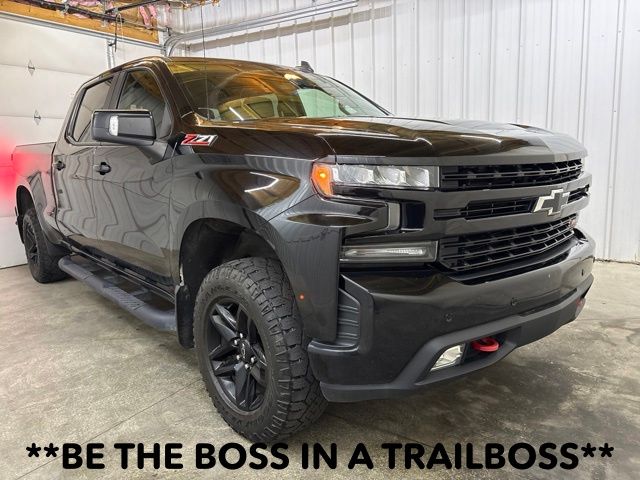 Black 2019 Chevrolet Silverado 1500 Pickup Truck Four-Wheel Drive 8-Speed Automatic