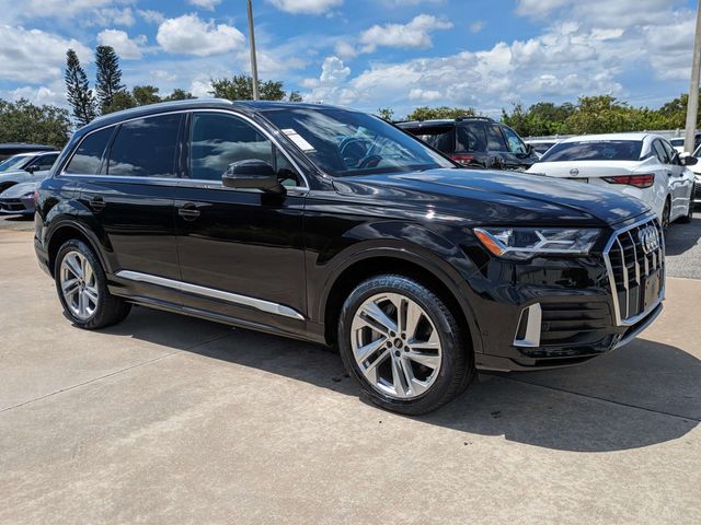 Black Metallic 2022 Audi Q7 SUV / Crossover All-Wheel Drive Automatic
