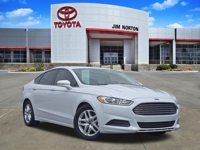 Oxford White 2015 Ford Fusion Sedan Front-Wheel Drive 6-Speed Automatic