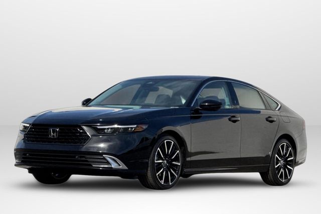 Crystal Black Pearl 2026 Honda Accord Hybrid Touring FWD Sedan Front-Wheel Drive Continuously Variable Transmission