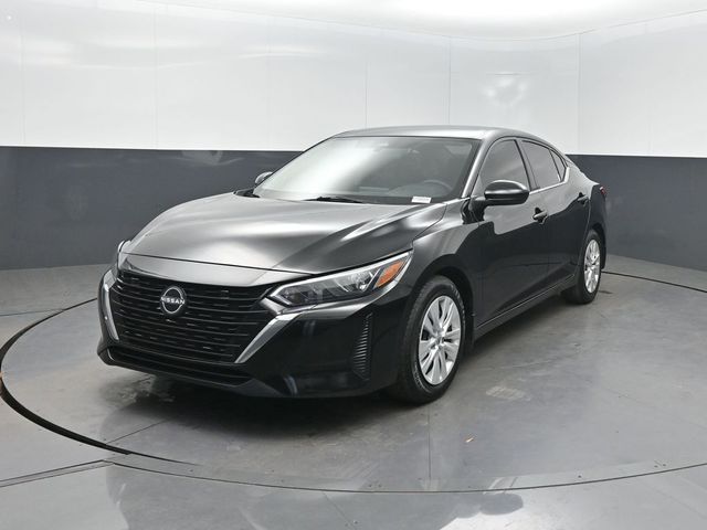Super Black 2025 Nissan Sentra S FWD Sedan Front-Wheel Drive Continuously Variable Transmission