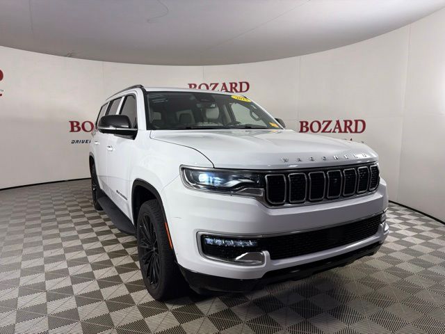 Bright White Clearcoat 2023 Jeep Wagoneer RWD SUV / Crossover 4X2 8-Speed Automatic