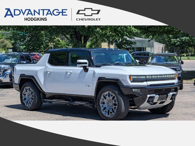 Interstellar White 2024 GMC Hummer EV Pickup Pickup Truck All-Wheel Drive Automatic