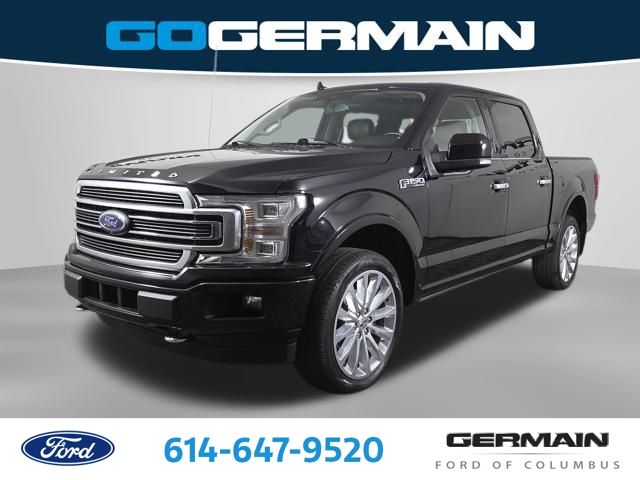 Agate Black Metallic 2020 Ford F-150 Limited SuperCrew 4WD Pickup Truck Four-Wheel Drive Automatic