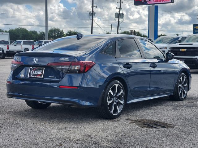 2025 Honda Civic Hybrid Sport Blue at Community Honda