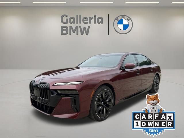 Aventurin Red Metallic 2023 BMW 7 Series Sedan Rear-Wheel Drive 8-Speed Automatic