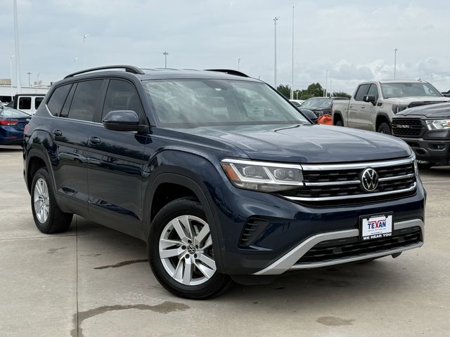 2021 Volkswagen Atlas 2.0T S Blue at Wharton Ford