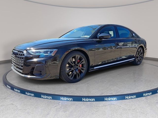 Mythos Black Metallic 2026 Audi S8 4.0T quattro Sedan All-Wheel Drive 8-Speed Automatic