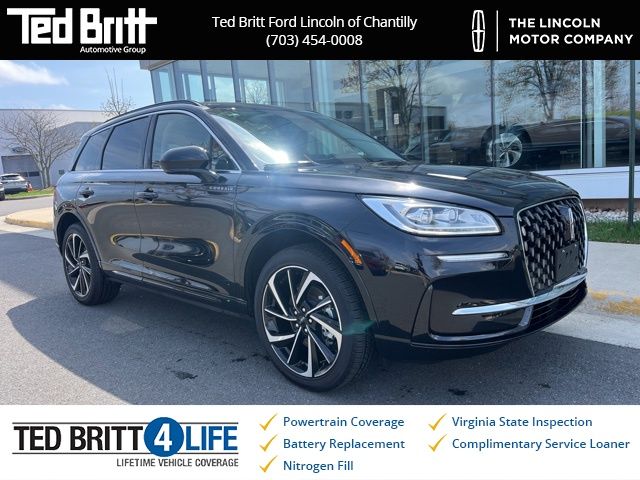 Black Metallic 2025 Lincoln Corsair Grand Touring AWD SUV / Crossover All-Wheel Drive Continuously Variable Transmission