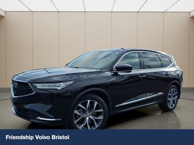 Black 2022 Acura MDX FWD with Technology Package SUV / Crossover Front-Wheel Drive Automatic