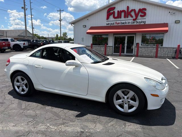 Alabaster White 2006 Mercedes-Benz SLK 280 Convertible Rear-Wheel Drive 7-Speed Automatic