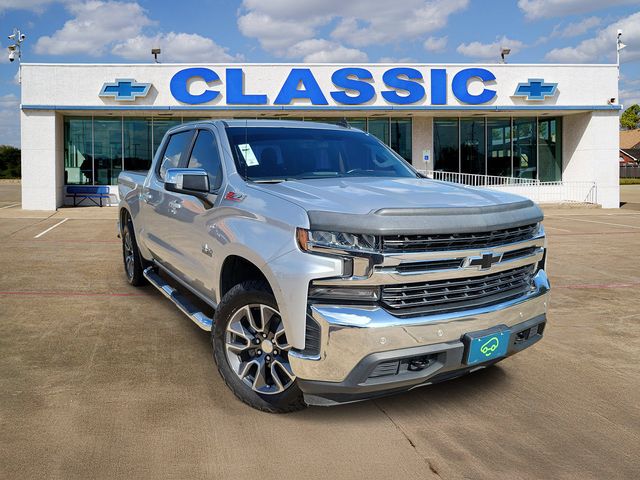 Silver Ice Metallic 2020 Chevrolet Silverado 1500 Pickup Truck Four-Wheel Drive 8-Speed Automatic