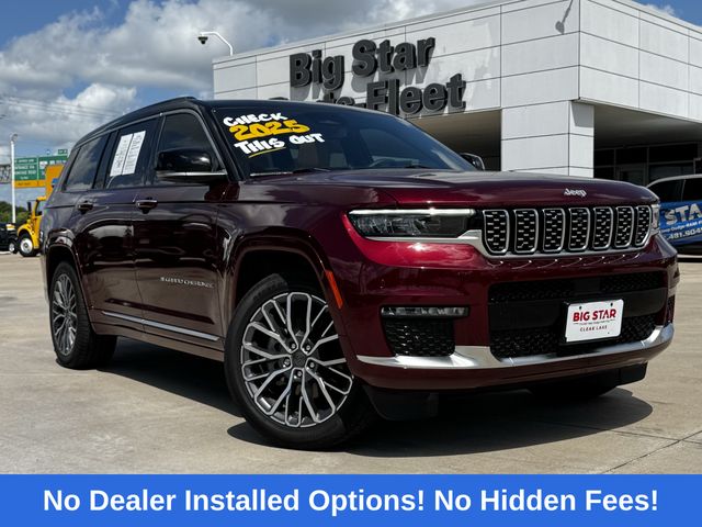 2025 Jeep Grand Cherokee L Summit Red at Classic Elite Chevrolet Sugar Land