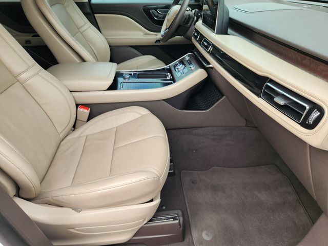 2021 Lincoln Aviator Reserve White at Bayshore Chrysler Jeep Dodge Ram