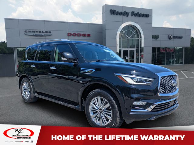 Black Obsidian 2019 INFINITI QX80 SUV / Crossover All-Wheel Drive 7-Speed Automatic